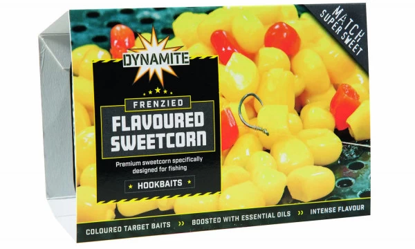 Dynamite Baits Frenzied Sweetcorn Yellow (250g) 3 Dynamite Baits Frenzied Sweetcorn Yellow (250g)