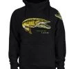 Fladen Hoody Greedy Pike Grey Or Black