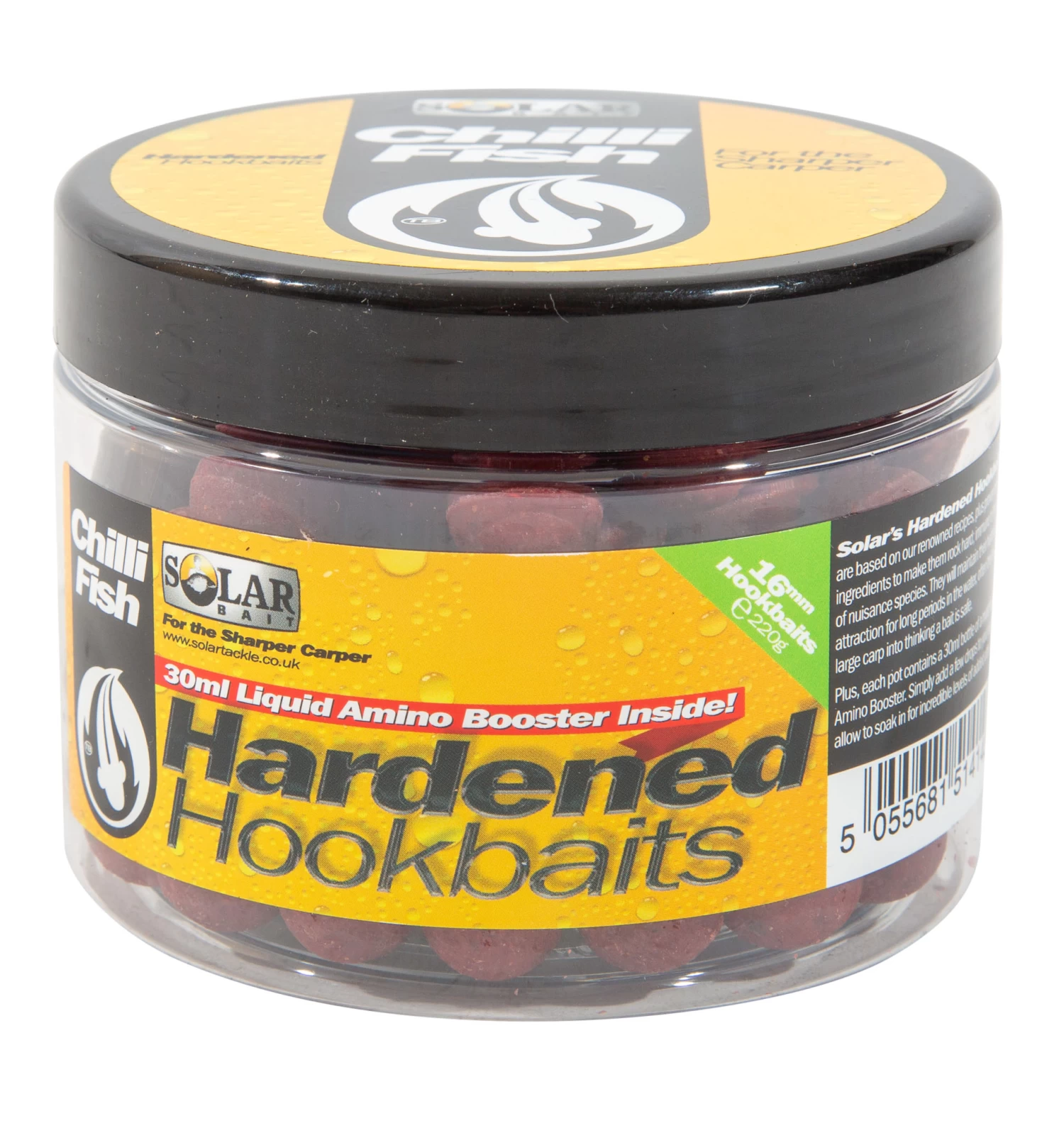 Solar Hardened Hook Baits + Amino Liquid Chilli Fish 4 Solar Hardened Hook Baits + Amino Liquid Chilli Fish - Image 2
