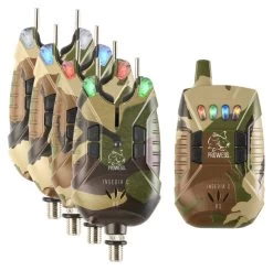Prowess Insedia RS Camo Bite Alarm Set 3+1