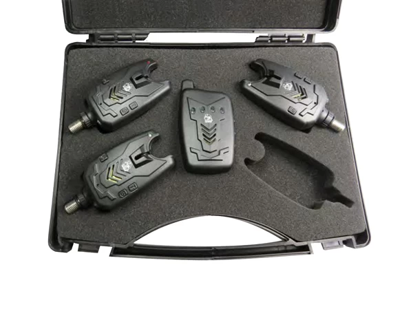 Behr RedCarp Eurobite Bite Alarm Set 3 Behr RedCarp Eurobite Bite Alarm Set