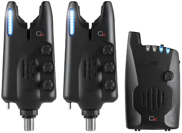 JRC Radar CX Bite Alarm Set 2 + 1 Blue 3 JRC Radar CX Bite Alarm Set 2 + 1 Blue