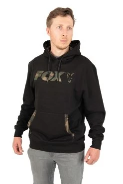 Fox LW Black/Camo Print Hoody