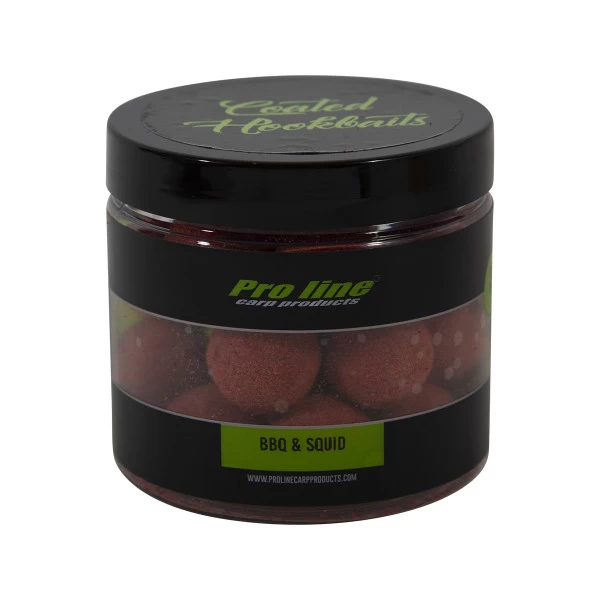 PRO-LINE Pro Line Coated Hookbaits BBQ & Squid (200ml) 3 PRO-LINE Pro Line Coated Hookbaits BBQ & Squid (200ml)