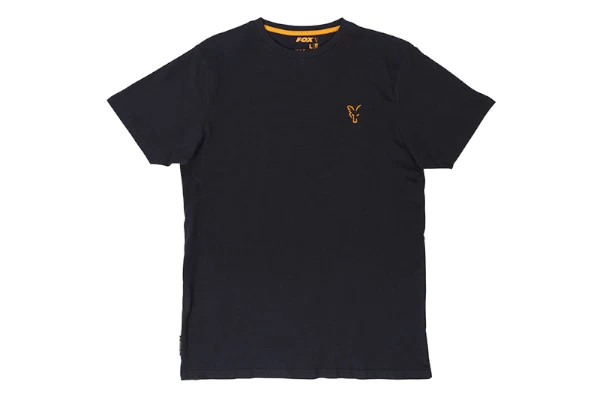Fox Collection Black Orange T- Shirt 4 Fox Collection Black Orange T- Shirt - Image 2